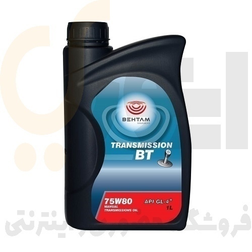  روغن دنده (واسکازین) 1 لیتری 75W80 GL-5 - پلاستیکی - ISACO - بی تی BT 