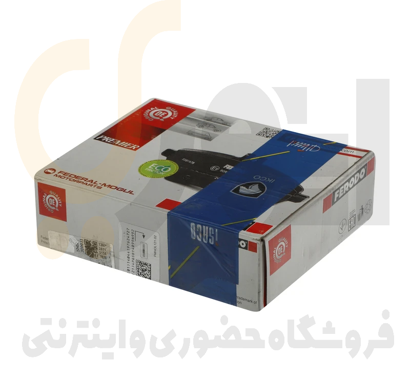  لنت ترمز دیسکی چرخ جلو206 TU3 پژو - ISACO - فدرال موگول Federal Mogul 