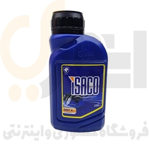  روغن ترمز زرد - ISACO - ایساکو آبی-گارانتی پلاس 