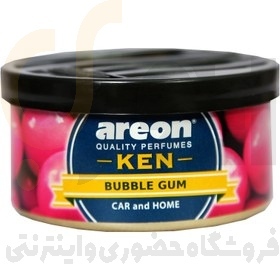  خوشبو کننده کنسروی خودرو آرئون مدل KEN رایحه BUBBLE GUM حجم ۳۰ گرم 