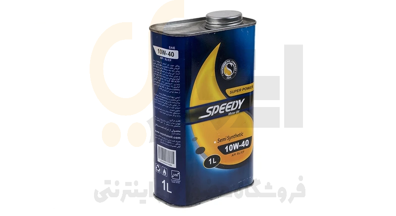  روغن موتور خودرو اسپیدی مدل Super Power 10W-40 حجم ۱ لیتر 