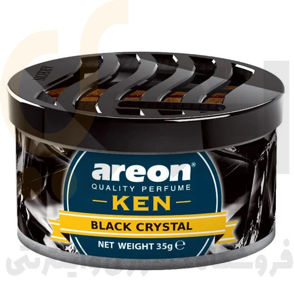  خوشبو کننده کنسروی خودرو آرئون مدل KEN رایحه BLACK CRYSTAL حجم ۳۰ گرم 