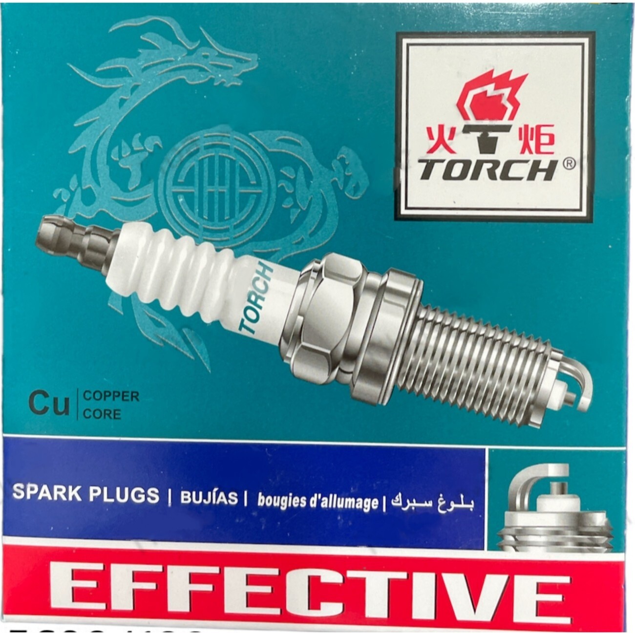  شمع پایه کوتاه (پلاتینیوم) مدل K6RTC شرکت تورچ | TORCH 