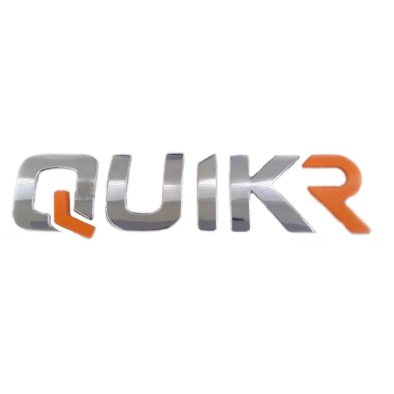  آرم (لوگو) صندوق عقب کوئیک آر | QUIK R لاتین شرکت آرم سازان 