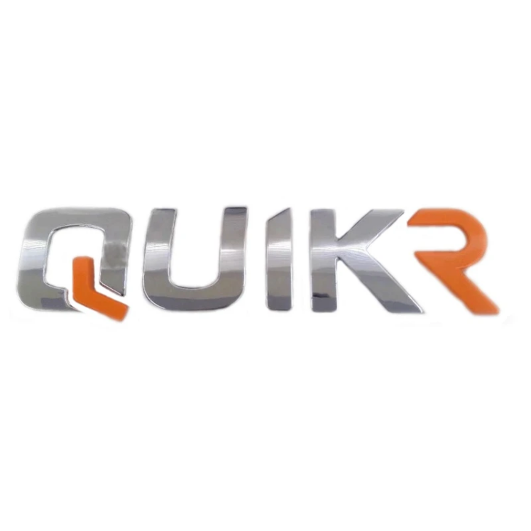 آرم (لوگو) صندوق عقب کوئیک آر | QUIK R لاتین شرکت آرم سازان