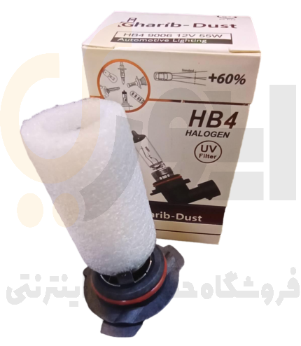  لامپ ۹۰۰۶ نور فابریک ۱۲V60/55W غریب دوست | GHARIB-DUST 