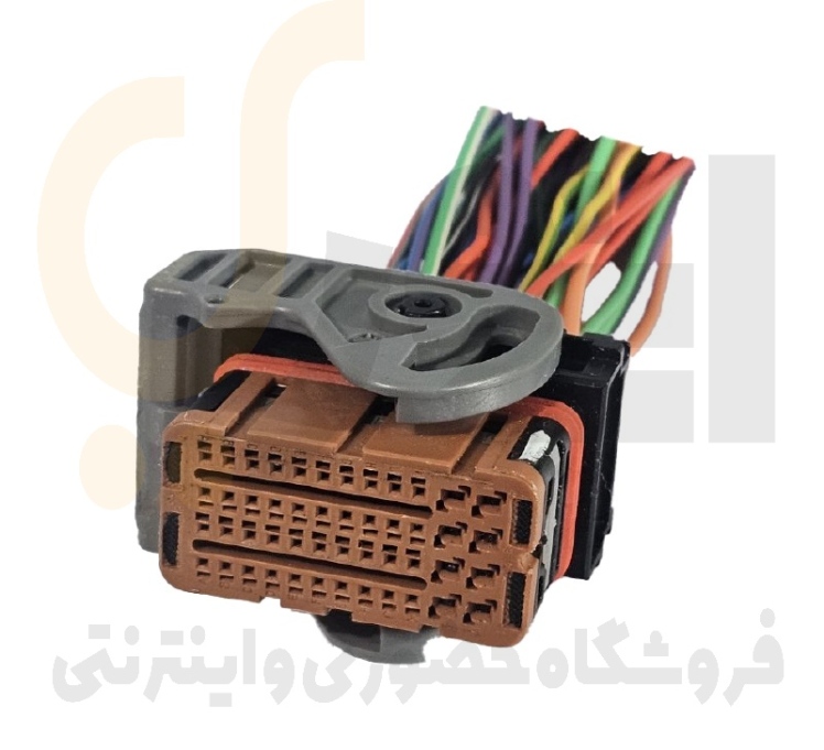 سوکت بزرگ ECU ساژم ( قهوه ای ) سوکت سما الکتریک