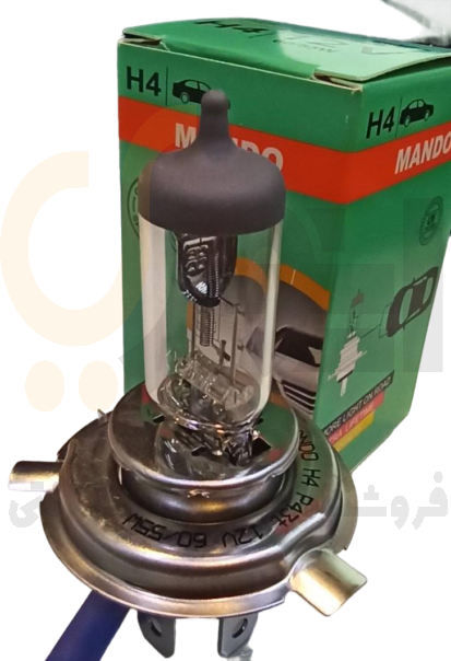  لامپ سه خار H4 نور فابریک ۱۲V60/55W ماندو | MANDO 