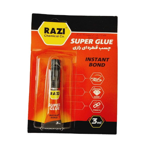 چسب قطره ای رازی | RAZI حجم ۳ میلی لیتر