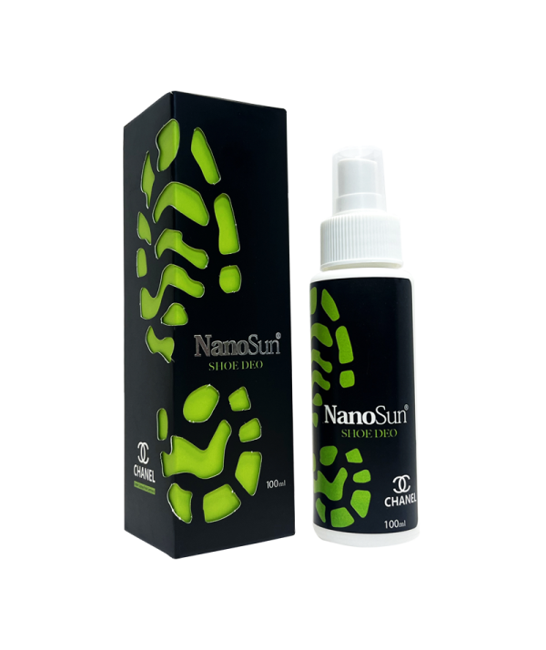 خوشبو کننده و ضد عفونی کننده کفش رایحه چنل چنس حجم 100 میلی لیتر نانو سان | NANO SUN
