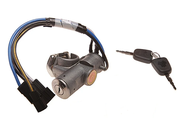 مغزی سوئیچ کامل استارت پراید نصیری به همراه ۲ عدد کلید نصیری | NASSIRI