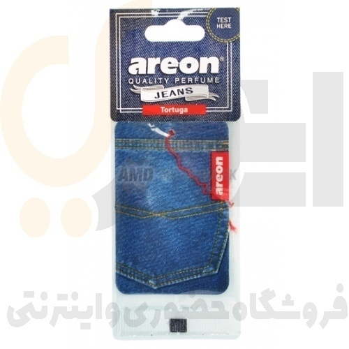  خوشبو کننده کارتی آرئون JEANS جین رایحه TORTUGA 