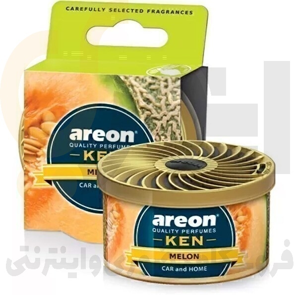 خوشبو کننده کنسروی خودرو آرئون مدل KEN رایحه MELON حجم ۳۰ گرم