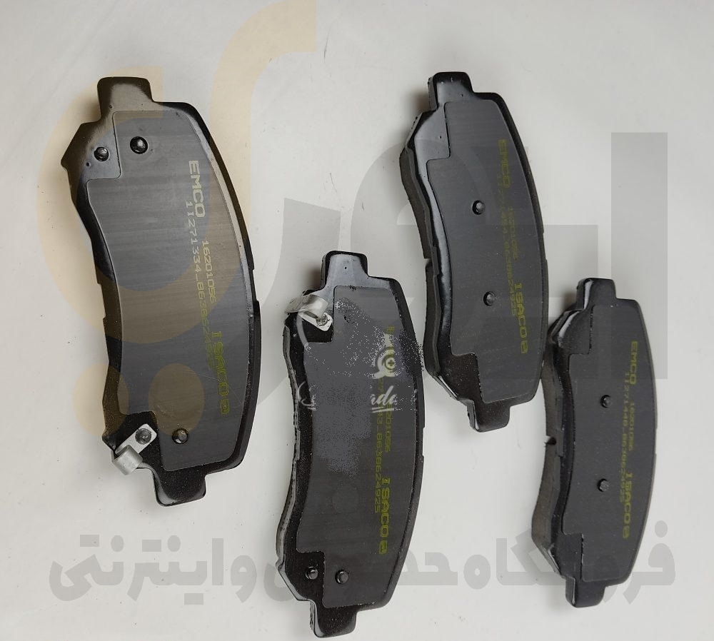  لنت ترمز دیسکی چرخ جلو S5 هایما - ۱۵۰۰ - اتحاد لنت (امکو) - ISACO - ایساکو 