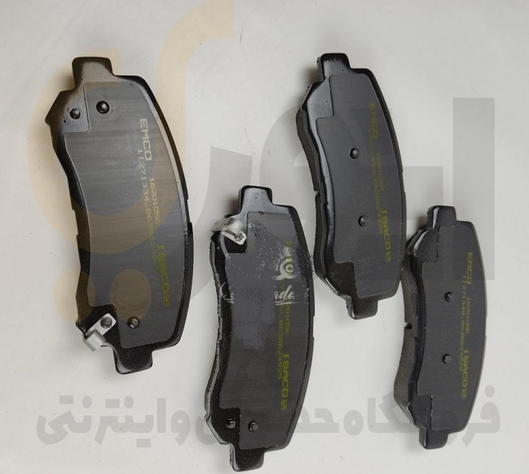 لنت ترمز دیسکی چرخ جلو S5 هایما - ۱۵۰۰ - اتحاد لنت (امکو) - ISACO - ایساکو	