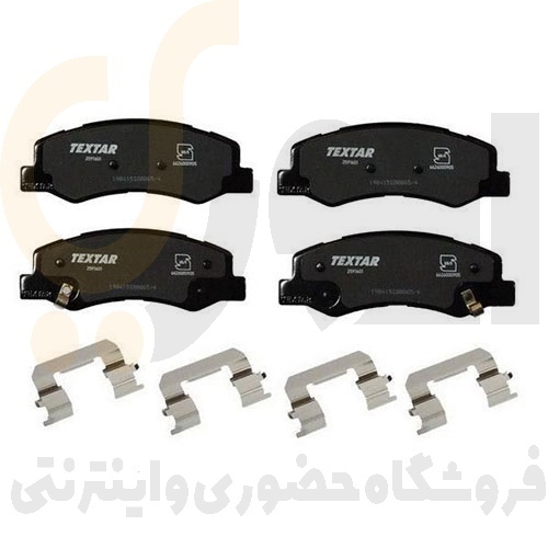  لنت ترمز دیسکی چرخ جلو رانا( ۲۰۶TU5-207) - ISACO - تکستار TEXTAR 