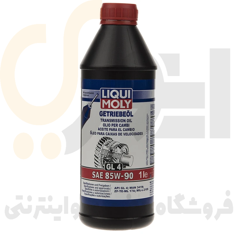 روغن گیربکس خودرو لیکومولی مدل SAE یک لیتری 85W-90 حجم 1000 میلی لیتر