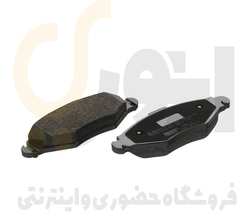  لنت ترمز دیسکی چرخ جلو206 TU3 پژو - ISACO - فدرال موگول Federal Mogul 