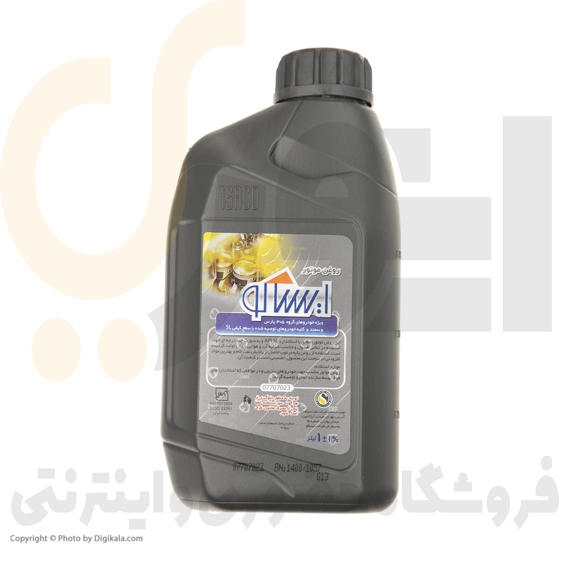  روغن موتور بنزینی 1 لیتری 20W50 SL/CF - ISACO - نفت سپاهان 