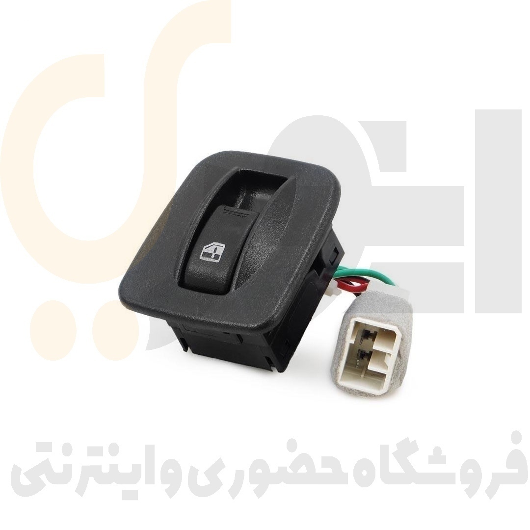  کلید شیشه بالابر تک پل DPN-5034 پراید ۱۳۱ و ۱۳۲ دیاکو 