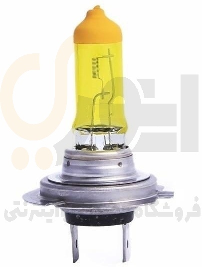  لامپ دو خار H7 12V100W زرد سام اسپرت 