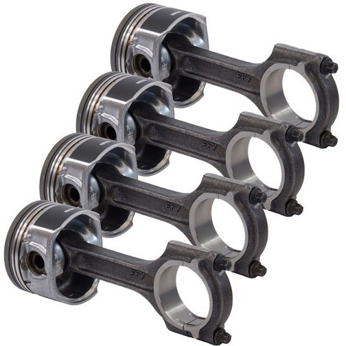 مجموعه شاتون و پیستون و رینگ EF7 سمند - ISACO - ایساکو