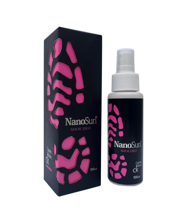  خوشبو کننده و ضدعفونی کننده کفش رایحه کلوین کلین حجم 100 میلی لیتر نانو سان | NANO SUN 