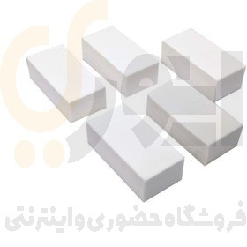  ابر ضربه گیر سفید کوچک سایز ۵ در ۲/۵ 